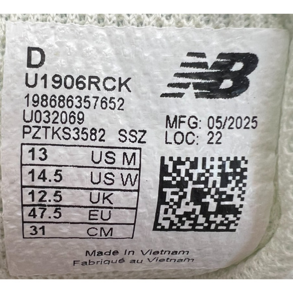 New Balance 1906R Men’s Size 13 Vintage Indigo U1906RCK New - Picture 3 of 16